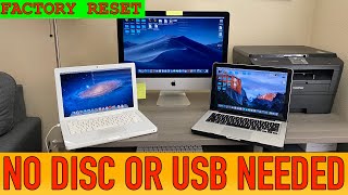 Factory reset your MacBook  Mac without restoration disc or usb [upl. by Alios]