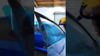 What does BLUE TINT look like on a blue car automobile windowtint [upl. by Staffan]