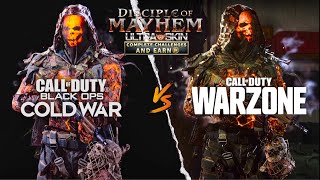 Weaver Disciple of Mayhem  Cold War vs Warzone  Tracer Pack Disciple of Chaos Ultra Skin [upl. by Apps237]