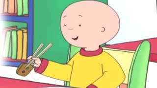 Caillou 418  Caillou Goes Caroling  A Playschool Party  Caillous Christmas Eve [upl. by Anierdna]