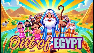 Out of Egypt Story of Moses in Song  Kids bible songs with lyrics  Christian songs for kids [upl. by Mada436]