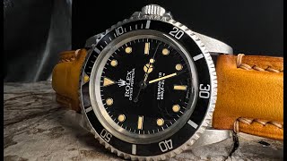 Rolex Submariner  Reference No 5513 [upl. by Nylyak]