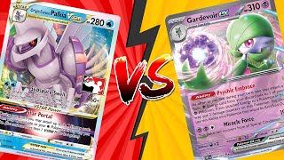 Palkia V vs Gardevoir ex  Pokemon Battle  Pokemon tcg Live [upl. by Alyahs]