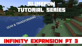 Slimefun Tutorials  Infinity Expansion Part 3  Gear [upl. by Neslund]