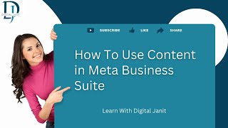 How To Use Content in Meta Business Suite  Full Guide [upl. by Reseta767]