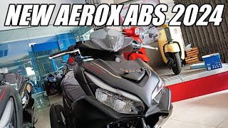 HARGA TERBARU NEW AEROX ABS 2024 MATTE BLACK [upl. by Saunderson]