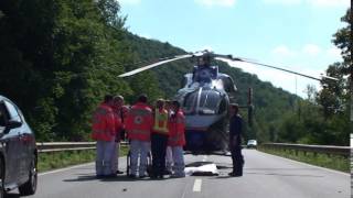 Tödlicher Unfall auf der B407 bei Saarburg von Wilfried Hoffmann [upl. by Juliana]