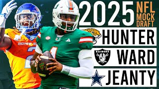 2025 NFL Mock Draft  Ashton Jeanty Falls [upl. by Chrisoula]