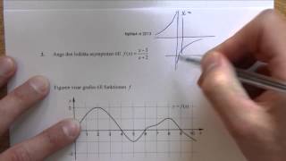 Matematik 4  Lösning av Nationella provet vt2013 del B [upl. by Lleroj613]