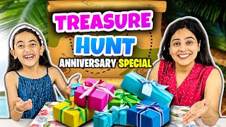 Treasure Hunt  10 gifts on MummyPapa 10th Anniversary  Anniversary Special Vlog  Samayra Narula [upl. by Noneek]