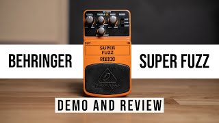 Behringer Super Fuzz SF300 Demo amp Review [upl. by Sinne973]