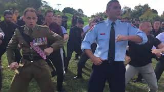 Haka Māori war dance in memory of Kane Te Tai defender of Ukraine [upl. by Auof]