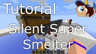 Tutorial  Redstone  Silent Super Smelter [upl. by Inobe267]