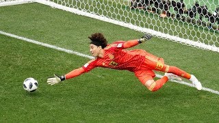 RUSSIA WORLD CUP 2018  BEST GOALKEEPER SAVES 🧤⚽️🏆 [upl. by Hannahoj]