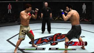 UFC Undisputed 3 Прохождение карьеры Начало PS3 [upl. by Muriel440]