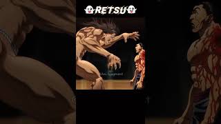 Retsu summoned his stand👀🔥Baki Hanma anime animemoments baki [upl. by Beaudoin]