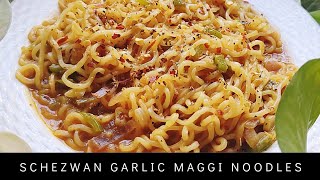 Schezwan maggi noodles  Schezwan garlic maggi  हॉट शेजवान मैगी  Spicy Masala Maggi  shorts [upl. by Kessler]