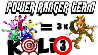 Dofus quotPower Rangers Teamquot  3 Cra  Koli 3 [upl. by Ellesig]