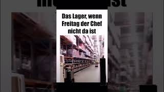 Klassischer Freitag ohne Chef meme reels shorts funny lustig freitag [upl. by Tawnya]