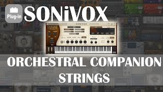 Sonivox Orchestral Companion Strings 1€1 → Jan 31 2017 [upl. by Elephus]