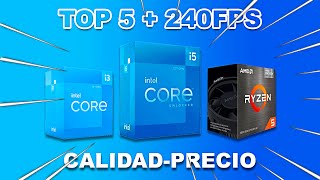 Los 5 MEJORES PROCESADORES CALIDAD PRECIO 2024 [upl. by Prakash420]