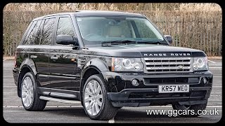 Range Rover 3 6 TDV8 Sport HSE 5dr Automatic 2007 Full Video [upl. by Sirhc]