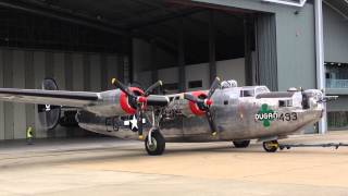 Duxfords B24 Liberator during last years movearound [upl. by Llemert]