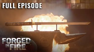 Forged in Fire THE NINJAS SWORD S9 E3  Full Episode [upl. by Cyd193]