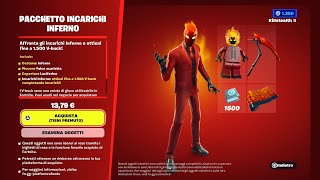 1500 VBUCKS  PACCHETTO INCARICHI INFERNO  FORTNITE [upl. by Floria]