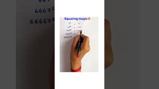 Squaring numbers trick🔥squaretrick mathstricks fastmath mentalmath vedicmaths shortvideo [upl. by Zuzana497]