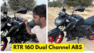 Apache RTR 160 4v Dual Channel ABS Tamil Ride Review [upl. by Thaine]