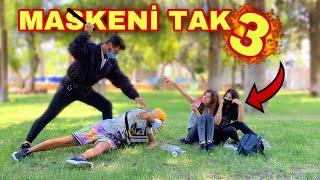 SOKAKTA MASKENİ TAK ŞAKASI 3  SOSYAL DENEY [upl. by Shaina]