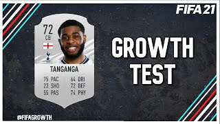 Japhet Tanganga Growth Test FIFA 21 Career Mode [upl. by Reace]