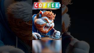 CaseOh Cat Drinks Too Much Coffee funny catlover cartoon [upl. by Eiaj]