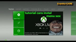 Cara instal xex menu 12 xbox 360 Indonesia [upl. by Airalav343]