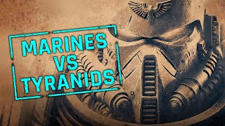 Tyrannic Wars Space Marines vs Tyranids  Warhammer 40k Lore [upl. by Ikila]