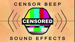 Censor Beep  Swearing Bleep  Free Sound Effect [upl. by Cornell508]