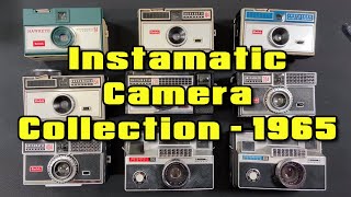 My Kodak 126 Instamatic Camera Collection  1965 Edition [upl. by Haelhsa471]