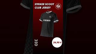 After many requests the Striker Scoot Club Jersey is now available online [upl. by Wiencke574]