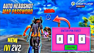 1V1 2V2 New Headshot craftland map code free fire craftland hack Code craftland hn shri [upl. by Corrinne]