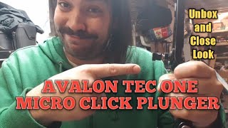 Avalon Tec One Micro Click Plunger Unbox and Close Look  Anarchy Archery [upl. by Enaasiali]