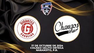 Gigantes de Carolina vs Changos de Naranjito  LVSM  Serie Regular [upl. by Tennies]