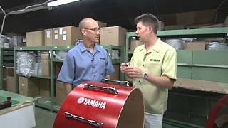 Yamaha Percussion Factory Tour  Part 2 Marching Drums [upl. by Ozner]