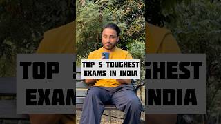 Top 5 toughest exams in India youtubeshorts shorts toughestexam trendingshorts viralshort [upl. by Novick932]