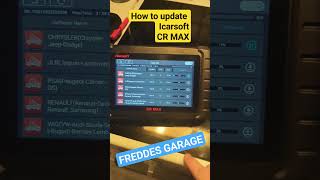 How to update icarsoft cr max scanner update scanner howto [upl. by Adda]