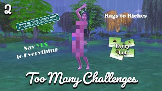 Interesting Turn of Events  Too Many Challenges  Episode 2 Sims 4 Checklist Challenge [upl. by Stuart]