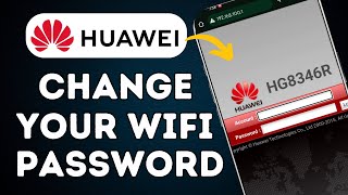 How to Change WiFi Password in Huawei Router  Full Guide [upl. by Rambow]