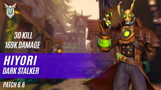 30 KILL 169K DAMAGE HIYORI ANDROXUS PALADINS COMPETITIVE MASTER DARK STALKER [upl. by Earehs245]