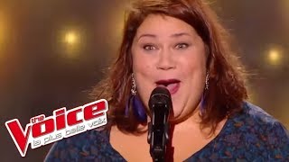 Audrey  « Just Cant Get Enough » Depeche Mode  The Voice 2017  Blind Audition [upl. by Elsilrac]