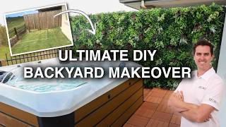 The Ultimate DIY Backyard Makeover  Part 1 [upl. by Agarhs]